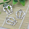 Pendant. Fashion Zinc Alloy jewelry findings. Crown 38x29mm. Sold by KG
