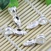 Pendant Bails，Fashion Zinc Alloy jewelry findings， 26x9mm, Sold by KG
