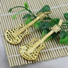 Connector. Fashion Zinc Alloy Jewelry Findings. Guitar 94x39mm. Sold by KG  
