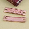 Connector. Fashion Zinc Alloy Jewelry Findings. 36x10mm. Sold by KG  
