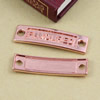 Connector. Fashion Zinc Alloy Jewelry Findings. 36x10mm. Sold by KG  