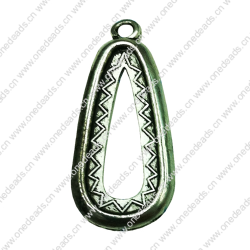 Zinc Alloy Cabochon Settings. Fashion Jewelry Findings. 15x32mm Inner dia:10x25mm. Sold by Bag
