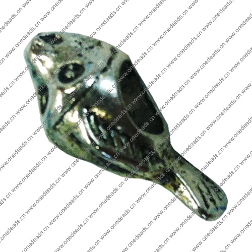 Europenan style Beads. Fashion jewelry findings. Animal 17x8mm, Hole size:5mm. Sold by Bag 