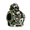 Europenan style Beads. Fashion jewelry findings. Buddha 14x9mm, Hole size:4mm. Sold by Bag 
