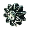 Europenan style Beads. Fashion jewelry findings. Flower 12x12mm, Hole size:5mm. Sold by Bag 