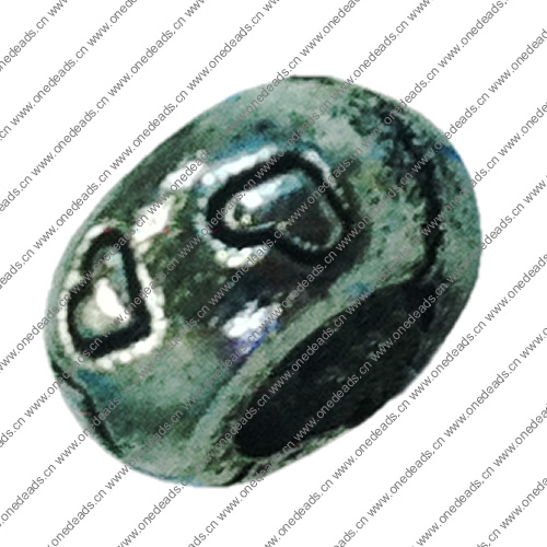 Europenan style Beads. Fashion jewelry findings.  9x5mm, Hole size:5mm. Sold by Bag 
