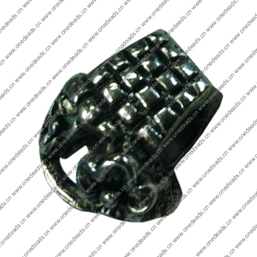 Europenan style Beads. Fashion jewelry findings.  12.5x10mm, Hole size:4.5mm. Sold by Bag 