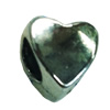 Europenan style Beads. Fashion jewelry findings. Heart 9x9mm, Hole size:5mm. Sold by Bag 