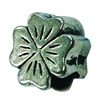 Europenan style Beads. Fashion jewelry findings. Flower 11x11mm, Hole size:4.5mm. Sold by Bag 