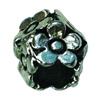 Europenan style Beads. Fashion jewelry findings.  10x9mm, Hole size:5mm. Sold by Bag 