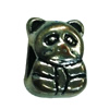 Europenan style Beads. Fashion jewelry findings. Animal 12x9mm, Hole size:4.5mm. Sold by Bag 