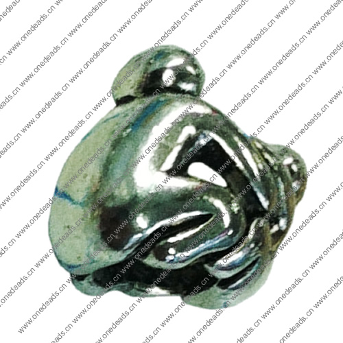 Europenan style Beads. Fashion jewelry findings.  11x11mm, Hole size:5mm. Sold by Bag 