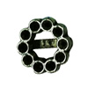 Slider, Zinc Alloy Bracelet Findinds, 10x7mm, Hole size:6x2mm, Sold by KG  
