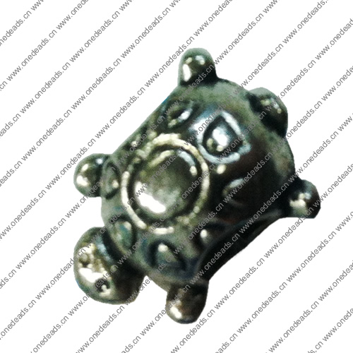 Europenan style Beads. Fashion jewelry findings. Animal 10x15mm, Hole size:5mm. Sold by Bag 