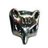 Europenan style Beads. Fashion jewelry findings. Animal 9x10mm, Hole size:4mm. Sold by Bag 
