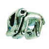 Europenan style Beads. Fashion jewelry findings. Animal 11x10mm, Hole size:5mm. Sold by Bag 