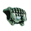 Europenan style Beads. Fashion jewelry findings. Animal 11x10mm, Hole size:5mm. Sold by Bag 
