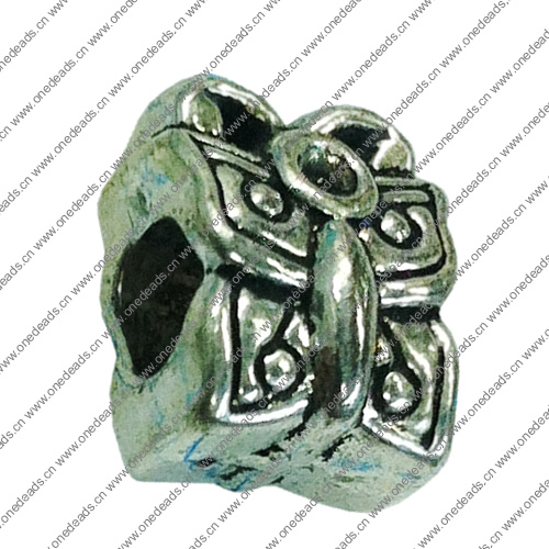 Europenan style Beads. Fashion jewelry findings. Animal 9x12mm, Hole size:5mm. Sold by Bag 