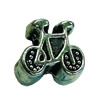 Europenan style Beads. Fashion jewelry findings. Bicycle 12x12mm, Hole size:5mm. Sold by Bag 
