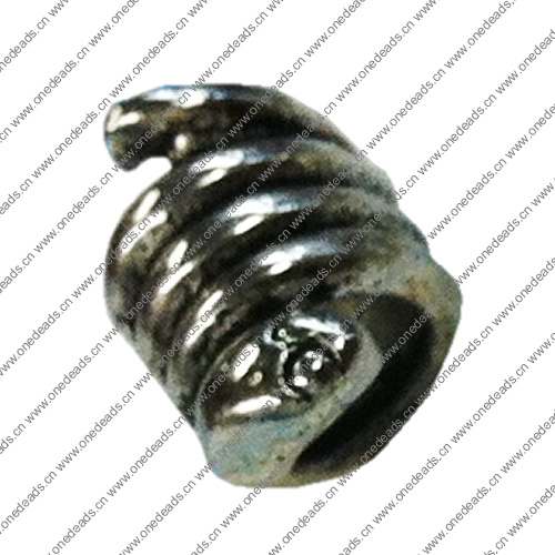 Europenan style Beads. Fashion jewelry findings.  8x10mm, Hole size:5mm. Sold by Bag 