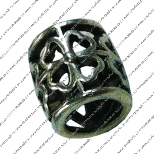 Europenan style Beads. Fashion jewelry findings. 9x9mm, Hole size:6mm. Sold by Bag 