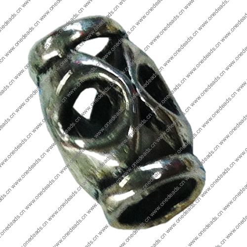 Europenan style Beads. Fashion jewelry findings. 12x7mm, Hole size:5mm. Sold by Bag 