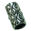 Europenan style Beads. Fashion jewelry findings. 10x17mm, Hole size:7mm. Sold by Bag 
