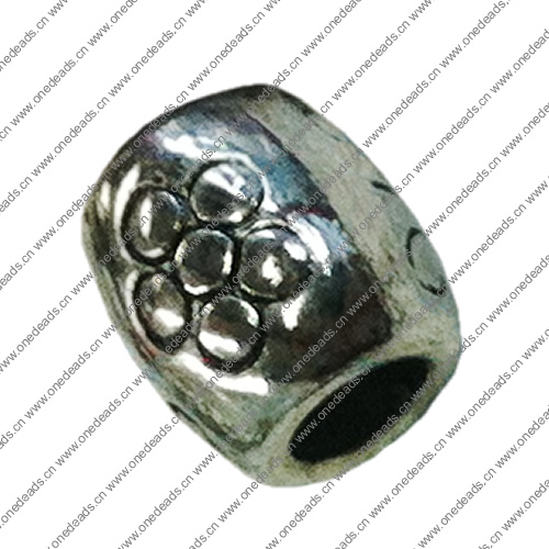 Europenan style Beads. Fashion jewelry findings. 9x10mm, Hole size:4.5mm. Sold by Bag 
