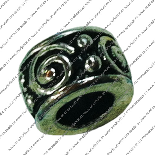 Europenan style Beads. Fashion jewelry findings. 5x8mm, Hole size:4.5mm. Sold by Bag 