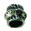 Europenan style Beads. Fashion jewelry findings. 8x9.5mm, Hole size:6mm. Sold by Bag 
