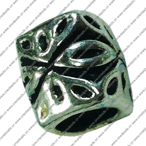 Europenan style Beads. Fashion jewelry findings. 9x9mm, Hole size:5.5mm. Sold by Bag 