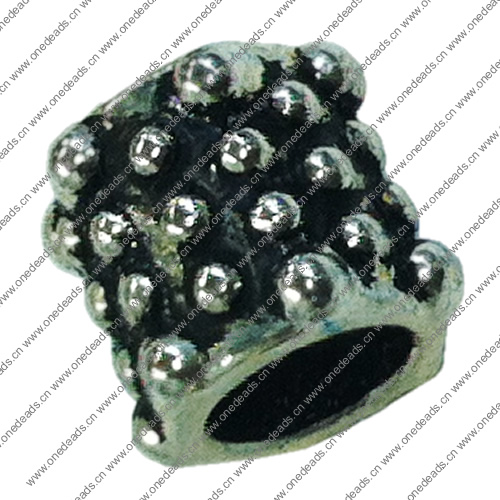 Europenan style Beads. Fashion jewelry findings. 10x9.5mm, Hole size:6.5mm. Sold by Bag 