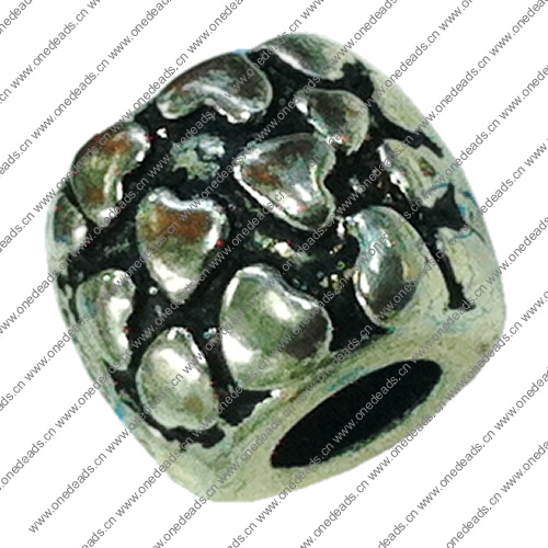 Europenan style Beads. Fashion jewelry findings. 10.5x9mm, Hole size:4.5mm. Sold by Bag 
