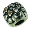 Europenan style Beads. Fashion jewelry findings. 10.5x9mm, Hole size:4.5mm. Sold by Bag 