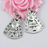 Pendant. Fashion Zinc Alloy Jewelry Findings. people 20x32mm. Sold by KG
