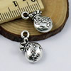 Pendant. Fashion Zinc Alloy Jewelry Findings. Christmas 16x11mm. Sold by KG