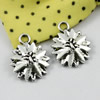 Pendant. Fashion Zinc Alloy Jewelry Findings. flower 21x17mm. Sold by KG
