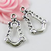 Pendant. Fashion Zinc Alloy Jewelry Findings. 17.5x27mm. Sold by KG
