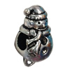 Europenan style Beads. Fashion jewelry findings. Snowmen 9x18mm, Hole size:5mm. Sold by Bag 
