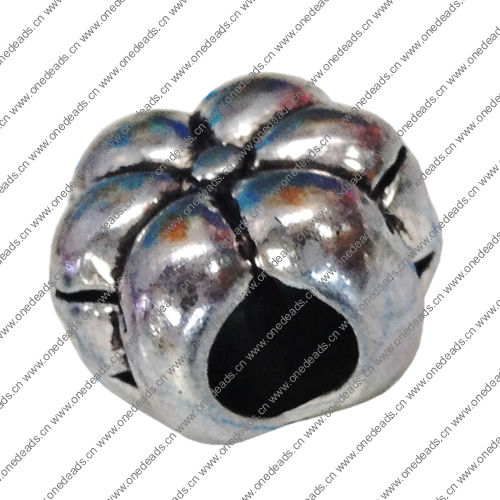 Europenan style Beads. Fashion jewelry findings. 12x11mm, Hole size:4mm. Sold by Bag 