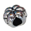 Europenan style Beads. Fashion jewelry findings. 12x11mm, Hole size:4mm. Sold by Bag 