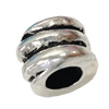 Europenan style Beads. Fashion jewelry findings. 10x8mm, Hole size:5mm. Sold by Bag 
