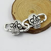 Clasps. Fashion Zinc Alloy Jewelry Findings. 45x15mm. Sold by KG
