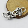 Clasps. Fashion Zinc Alloy Jewelry Findings. 45x15mm. Sold by KG