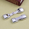 Clasps. Fashion Zinc Alloy Jewelry Findings. 25x10mm. Hole:9x2mm. Sold by Bag