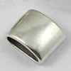 Slider, Zinc Alloy Bracelet Findinds, 16x13mm, Hole size:13x4mm, Sold by KG 
