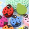 Wooden Button/Beads, Fashion DIY-accessories Mixed color ,Animal 19x15mm,  Sold by Bag
