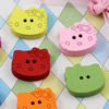 Wooden Button/Beads, Fashion DIY-accessories Mixed color ,Animal 20x17mm,  Sold by Bag