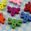 Wooden Button/Beads, Fashion DIY-accessories Mixed color Animal, 23x17mm,  Sold by Bag
