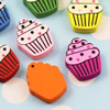 Wooden Pendant,  Fashion DIY-accessories Mixed color Icecream 20x17mm,  Sold by Bag
